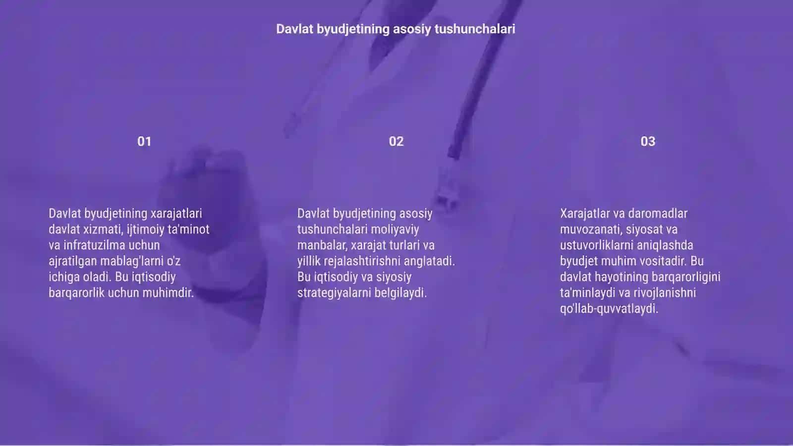 Davlat byudjetining xarajatlari 3