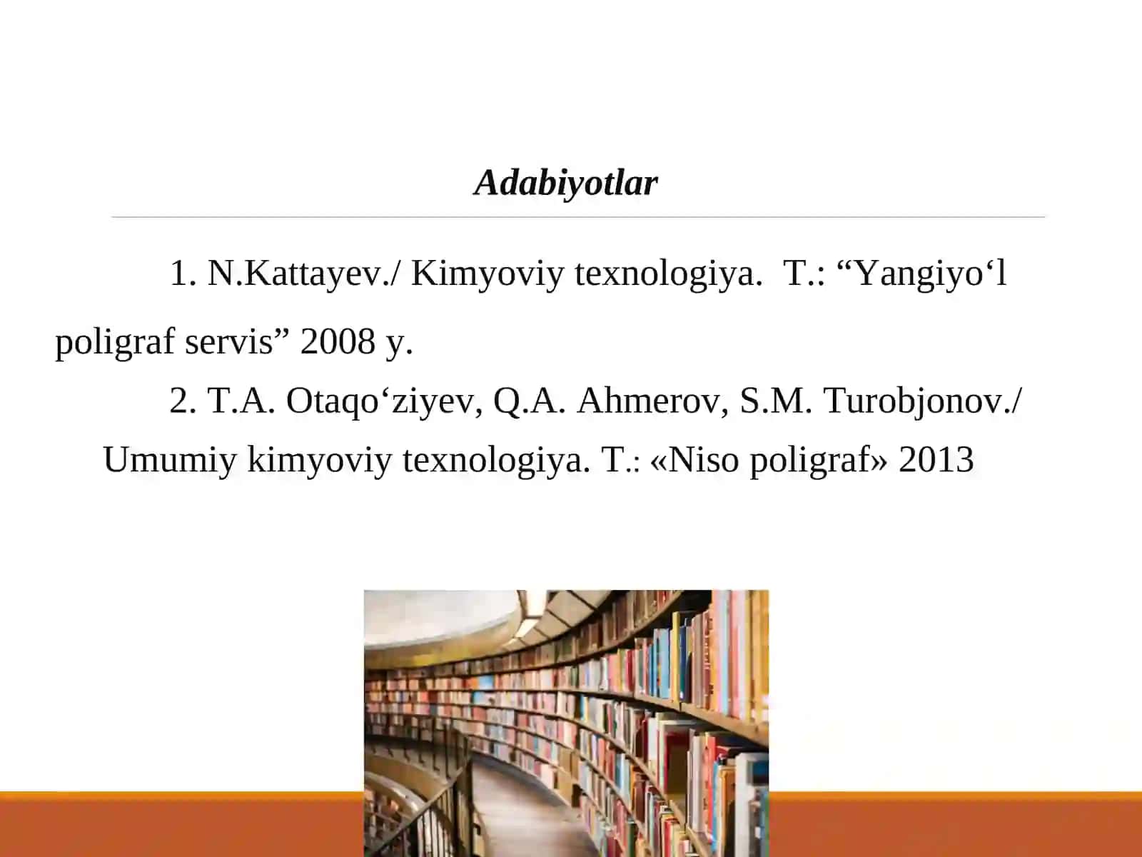 Kimyoviy texnologiya fanining predmeti va uning muhim tushunchalari. Xom-ashyo va energiya 3