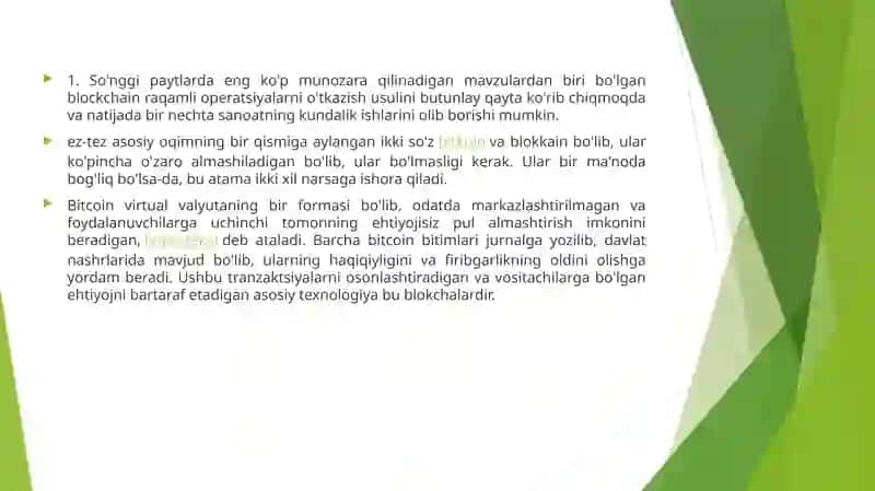 BLOCKCHAIN TEXNOLOGIYASI 3