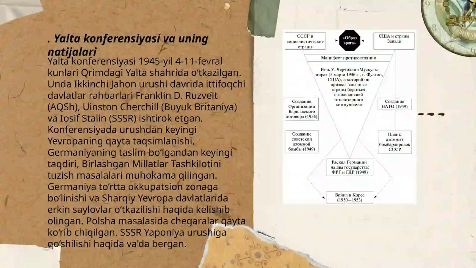 Yalta Konferensiyasi va uning natijalari 3