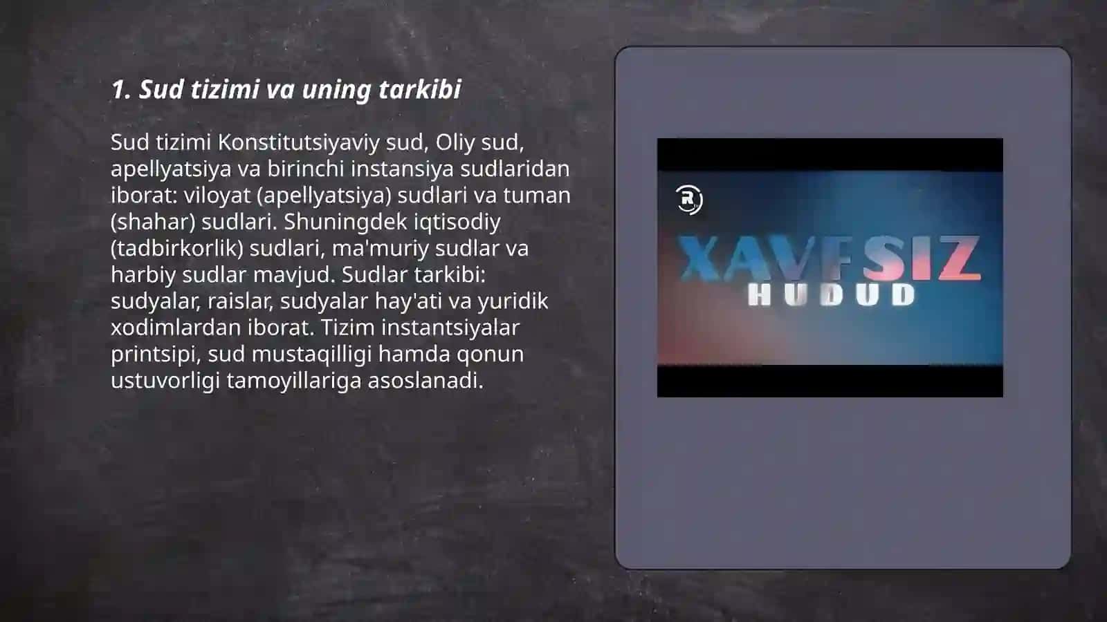 Sud va huquqni muhofaza qiluvchi organlar 3