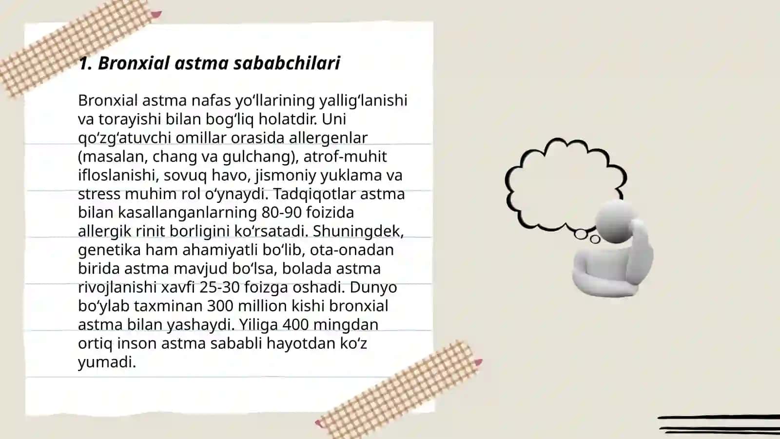 Sil va bronxial asma kasalligi 3