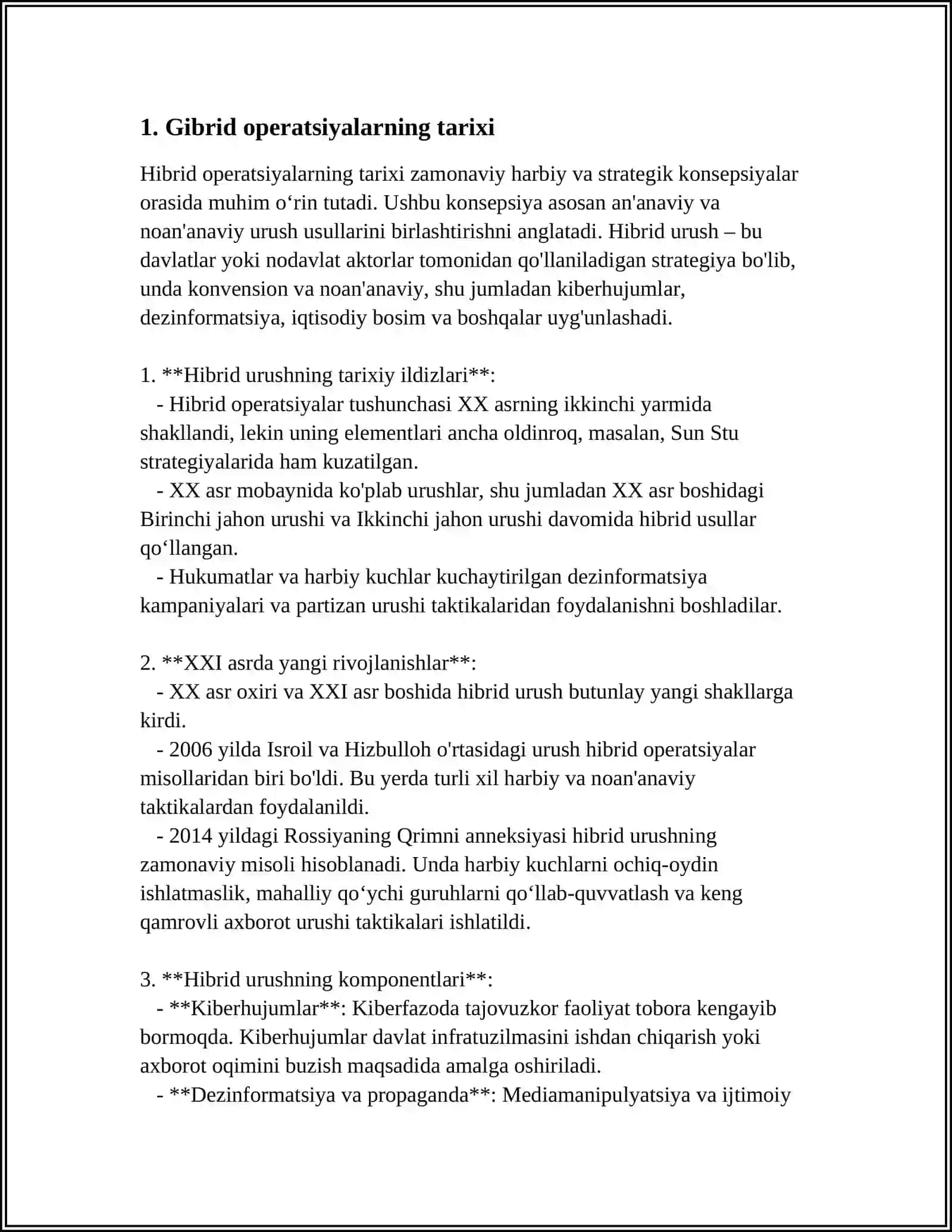 Hibrid Operatsiyalar 3
