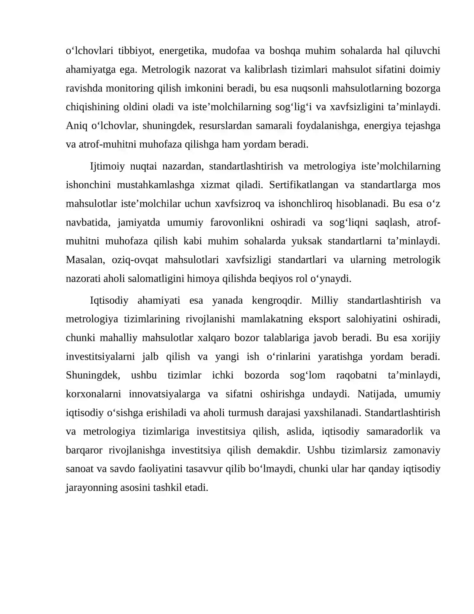 Milliy standartlashtirish va metrologiya tizimlari 3