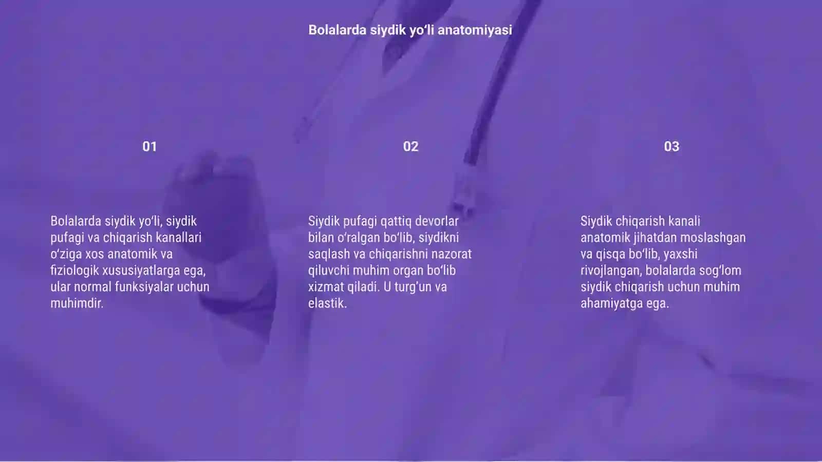 Bolalarda siydik yo‘li,siydik pufagi,siydik chiqarish kanali anatomik fiziologik hususiyatlari 3
