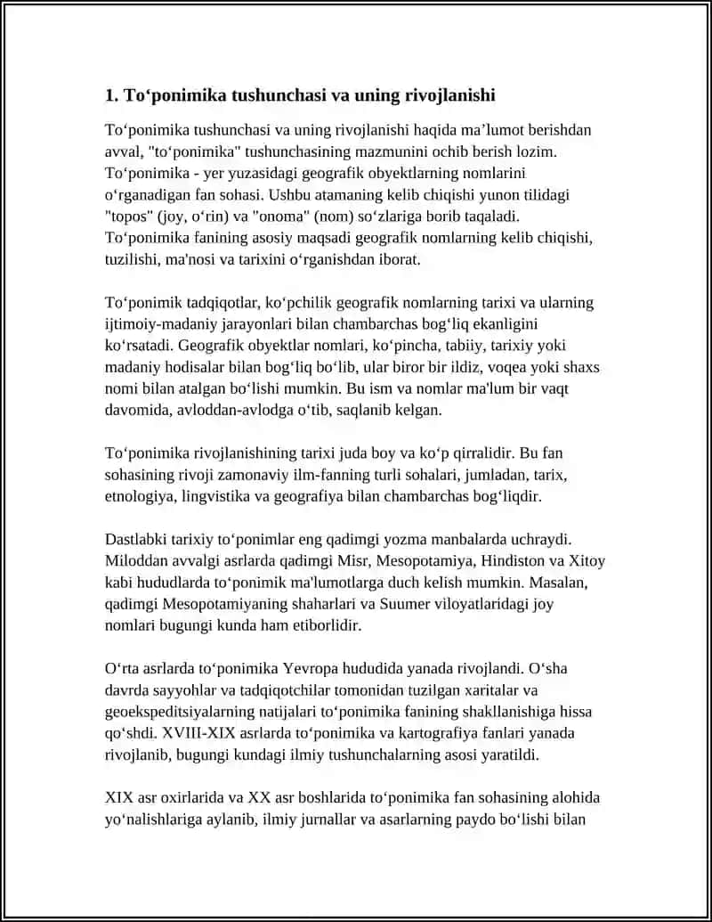 TOPONIMIKANING ASOSIY RIVOJLANISH BOSQICHLARI 3