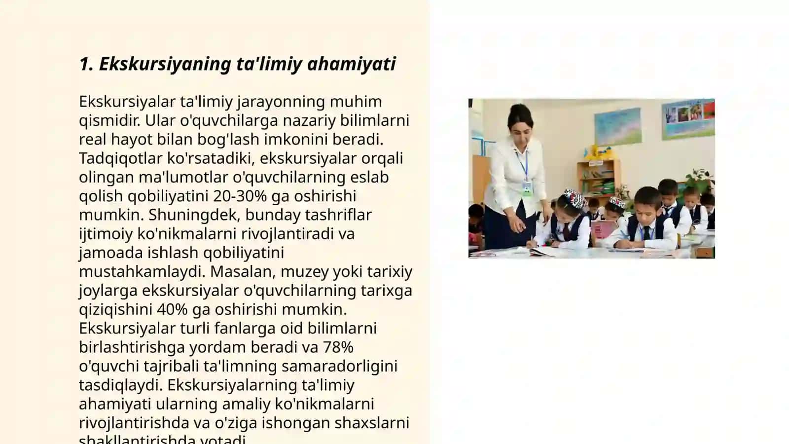 Bolalarni tabiat bilan tanishtirishda ekskursiyaning ahamiyati 3