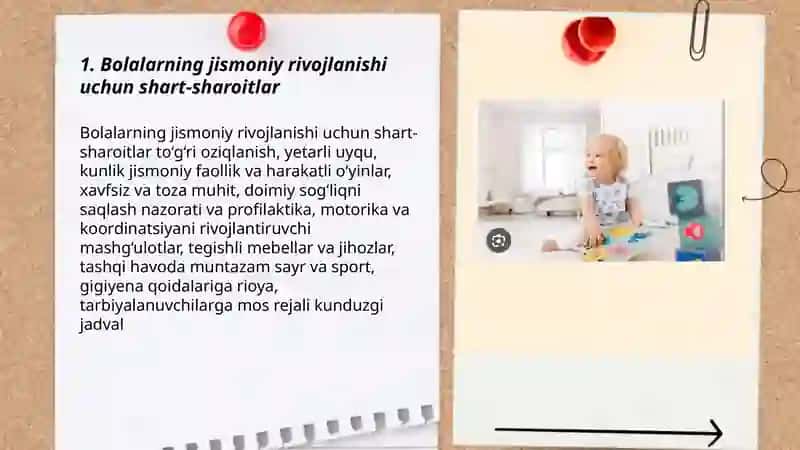 Maktabgacha tarbiya davridagi bolalar taraqqiyotining umumiy shart-sharoitlari 3