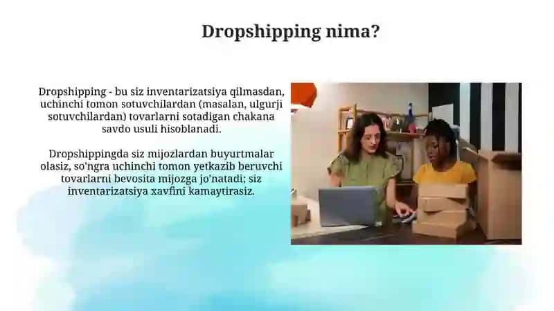Dropshipping Nima? 3