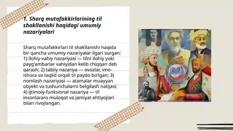 Roʻziyeva Muattarning tilshunoslik asoslari fanidan tayyorlagan taqdimoti 3