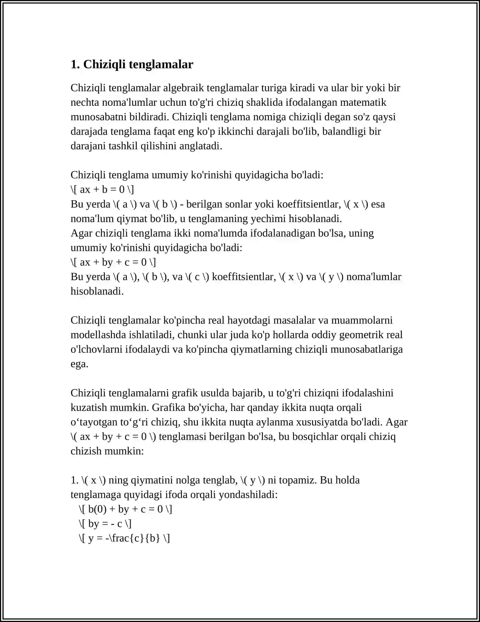 MODUL QATNASHGAN TENGLAMALAR 3