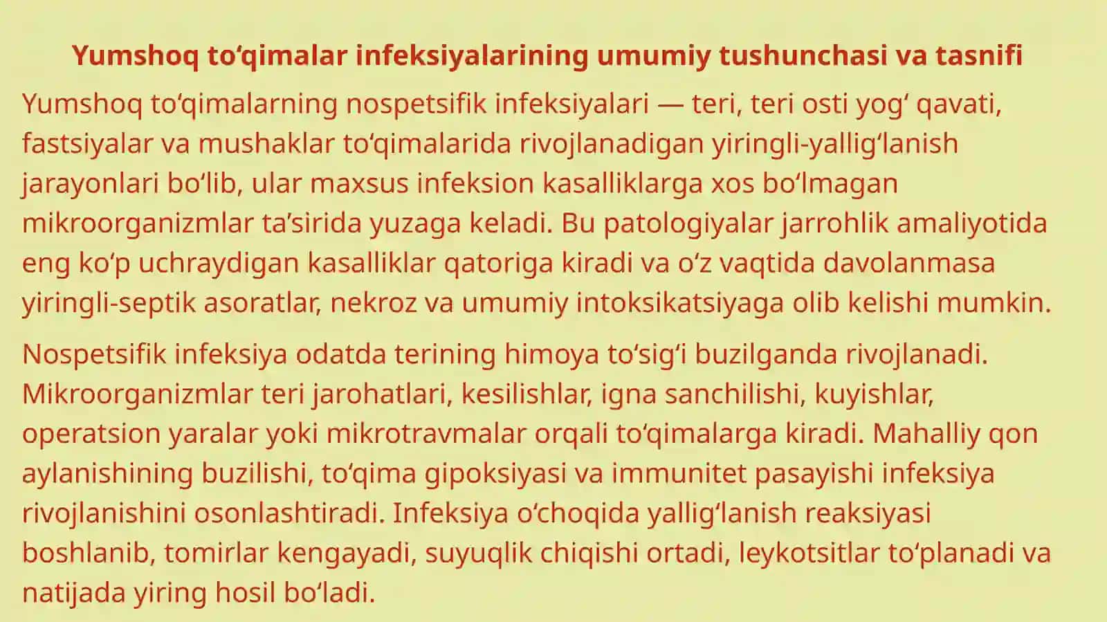 Yumshoqto‘qimalarning nospetsifik infeksiyalari 3