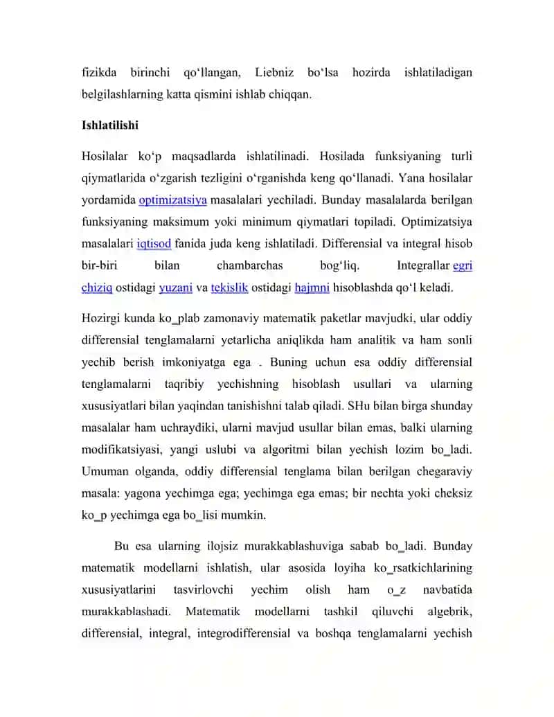 Differensial yordamida taqribiy hisoblash 3