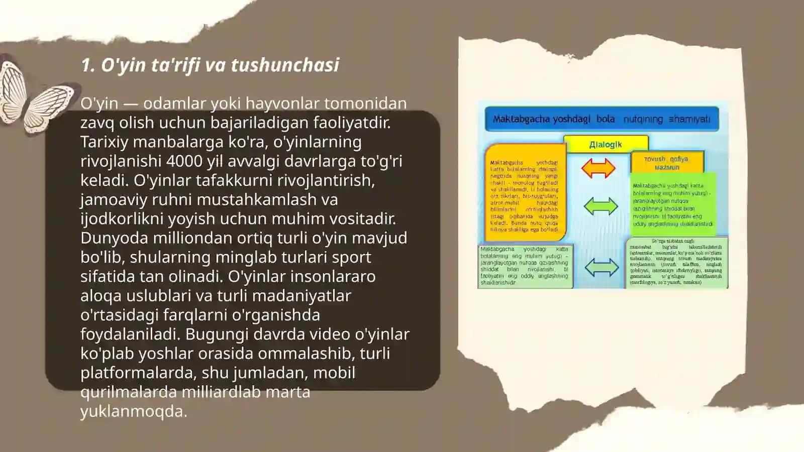 O'yin maktabgacha yoshdagi bolaning yetakchi faoliyati sifatida 3
