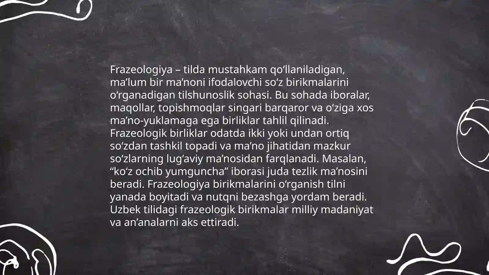 Frazeologiya o‘qitish bo‘yicha dars ishlanmalari 3