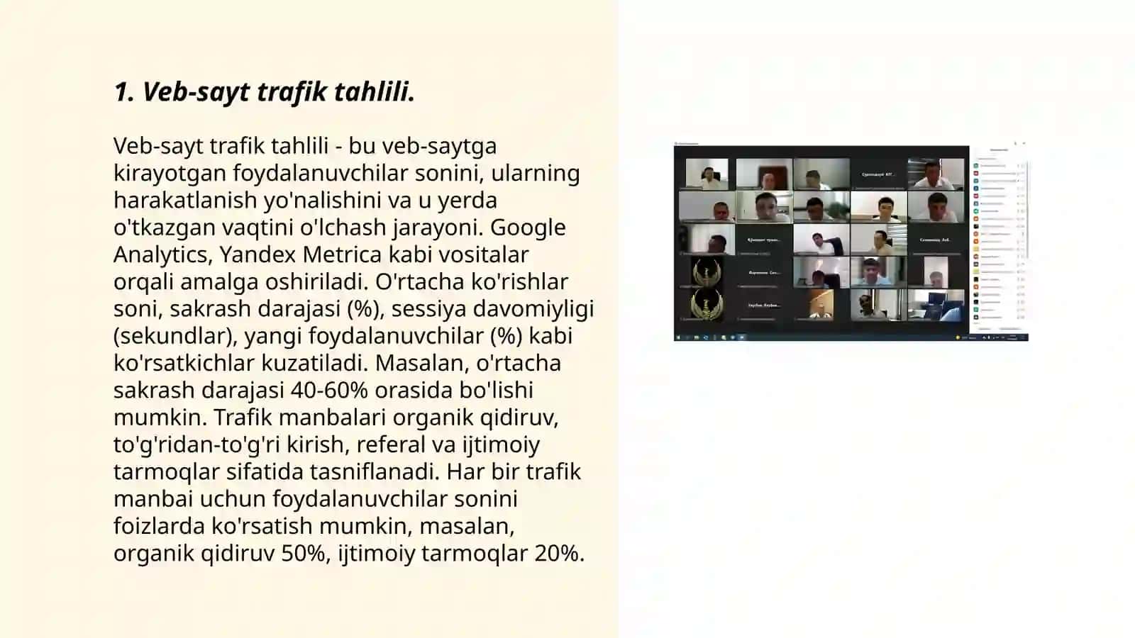 Korxona veb-sayti samaradorligini baholash usullari 3
