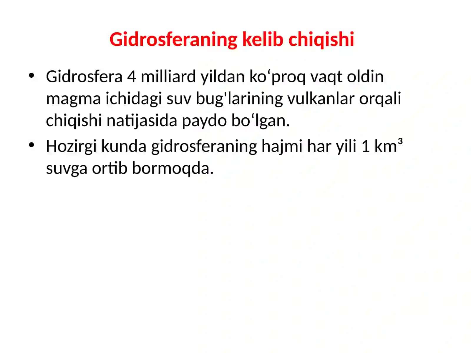Gidrosfera 3