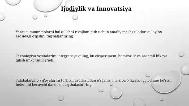 Boshlangʻich sinf oʻquvchilari uchun texnologik darslarni rejalashtirish 3