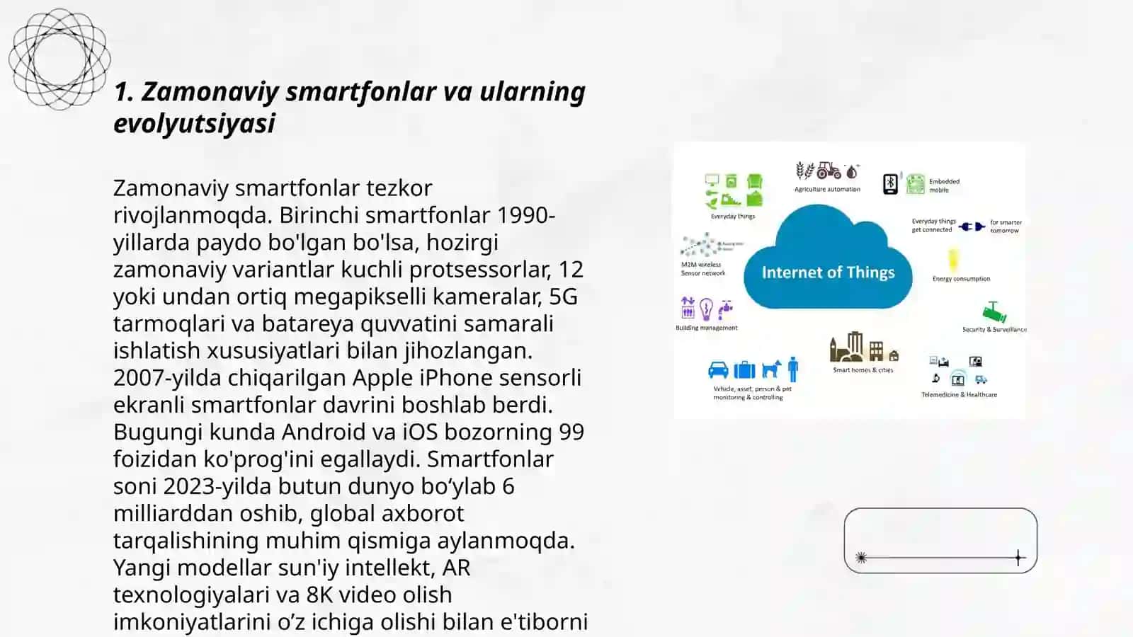 Zamonaviy smartfonlar va ularning evolyutsiyasi 3