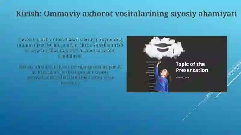 Ommaviy axborot vositalarining siyosiy jarayondagi evolyutsiyasi 3