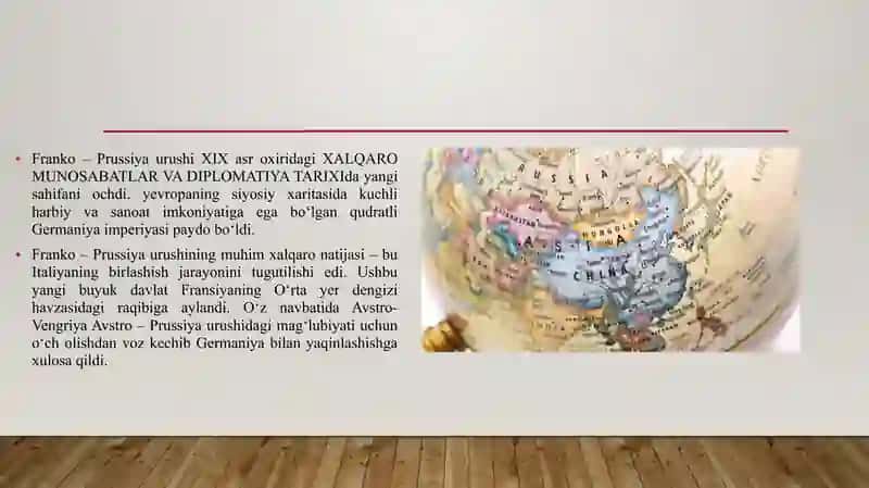 Yangi davrda xalqaro munosabatlar va diplomatiya tizimining shakillanishi 3
