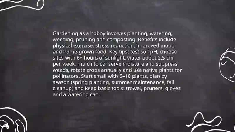 Gardening 3