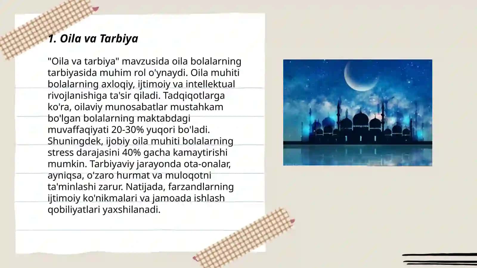 Oila va Tarbiya 3
