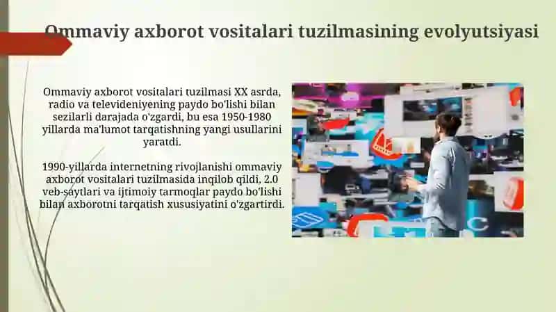 Ommaviy axborot vositalari tuzilishi 3