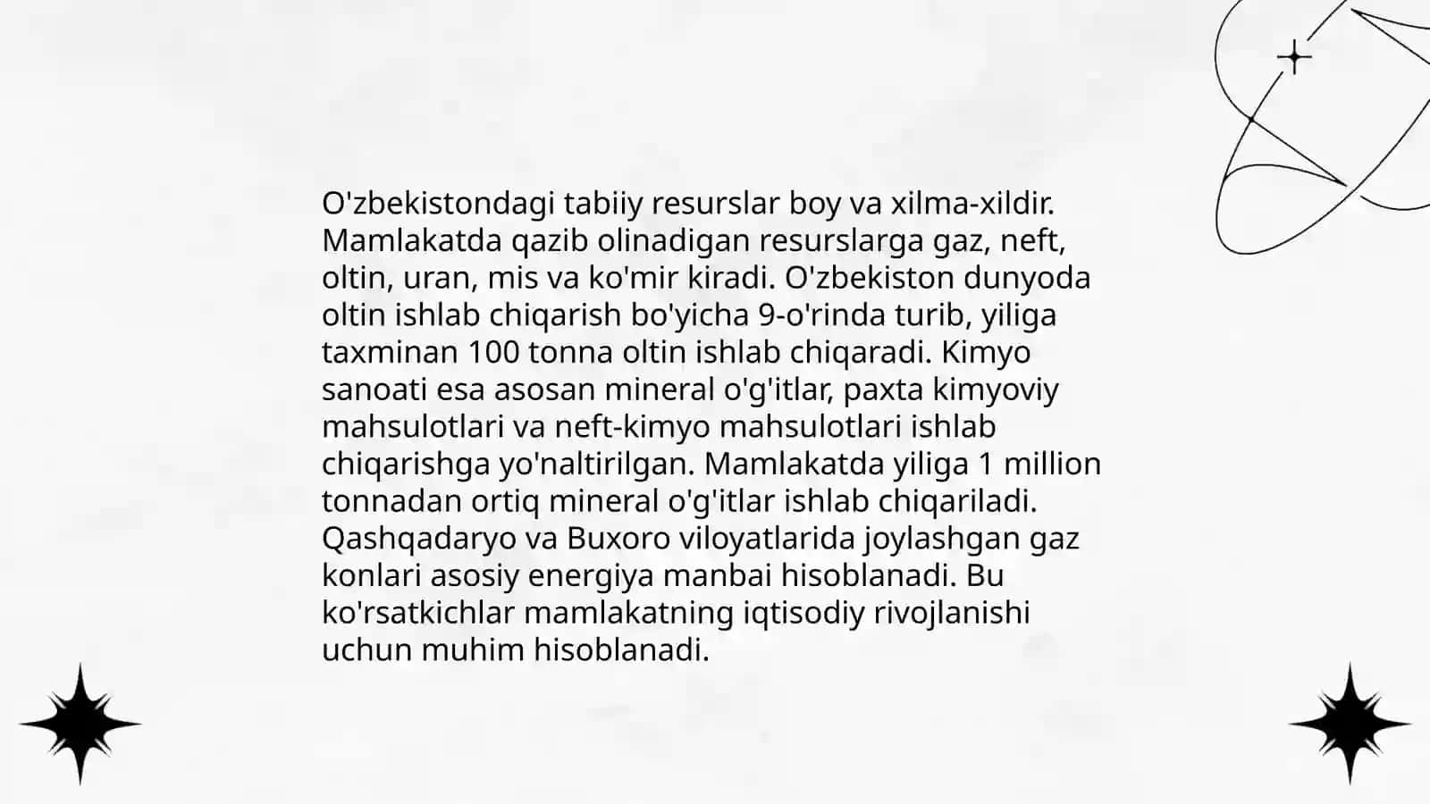 O'zbekistonda kimyo sanoatining o'ziga xosligi 3