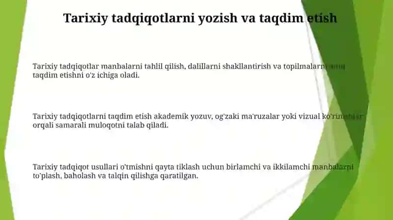 Metodoligiya va tarixiy tadqiqotlar 3