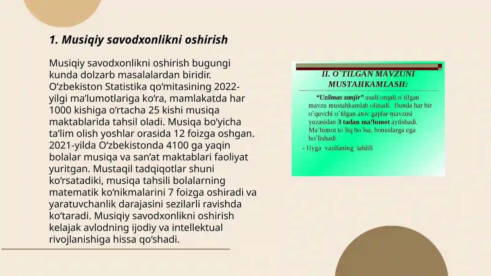 Musiqiy Savodxonlikni Oshirish 3