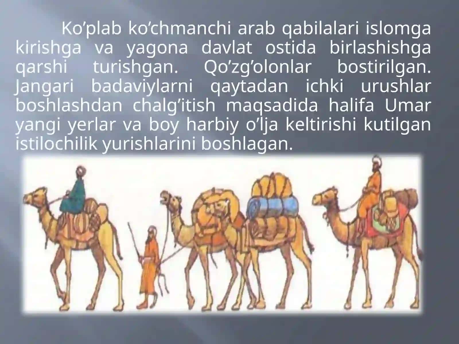 Arablarning O’rta Osiyoga bosqini 3