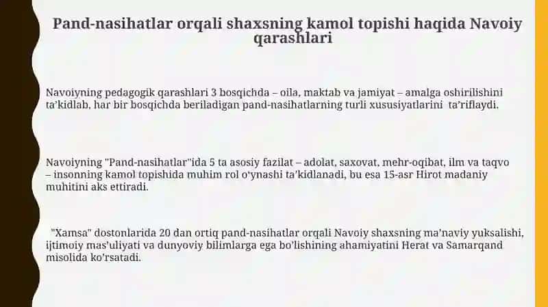 Nasihat va Pand-nasihatning Adabiy-Badiiy Ifodasi 3