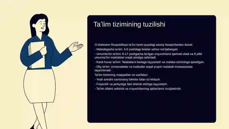 Oʻzbekiston Respublikasi taʼlim tizimi 3