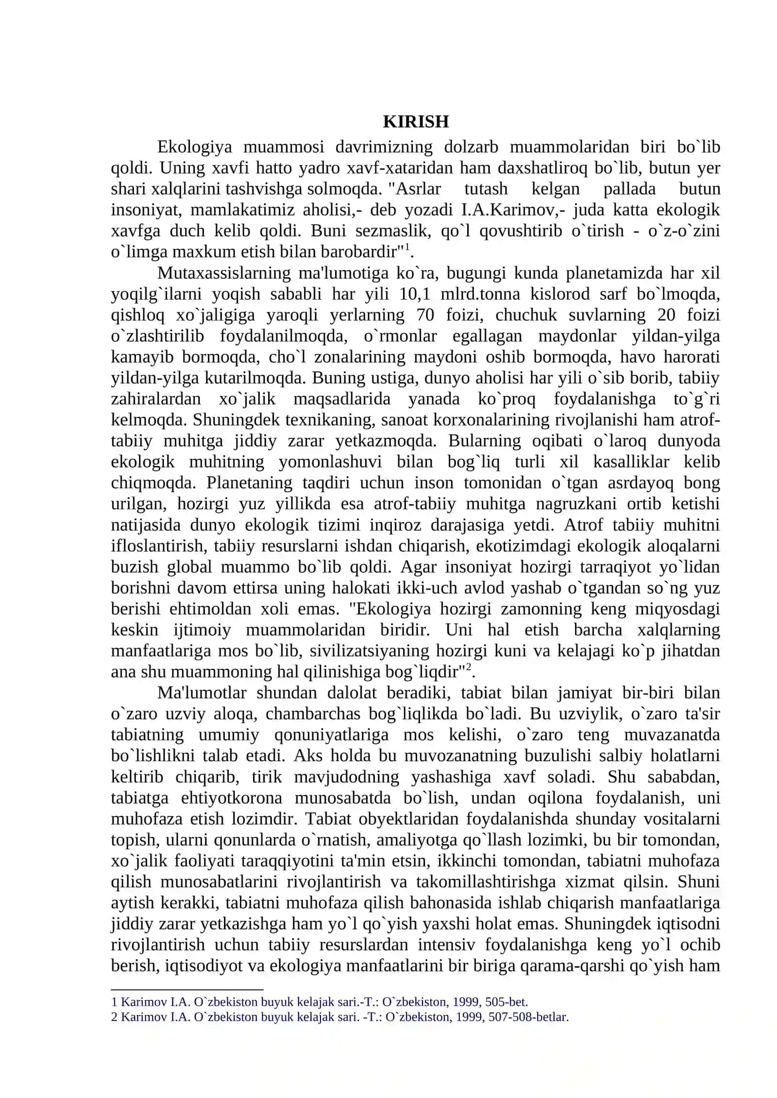 Ekologiya huquqi: Oliy iquv yurtlarining huquqshunoslik mutaxassisligi biyicha ta'lim olayotgan talabalari uchun 3
