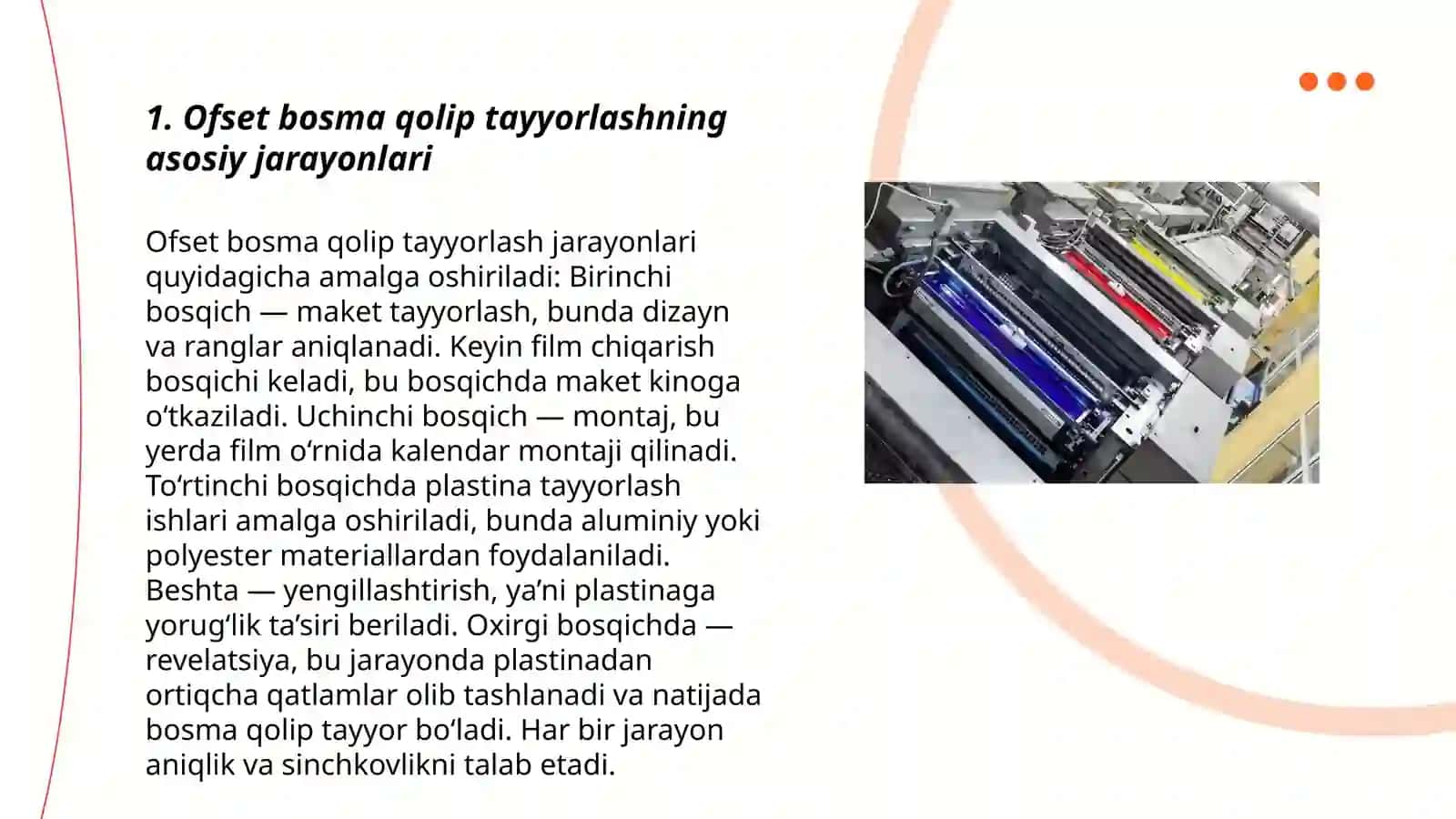 Ofset bosma qolip tayyorlash 3