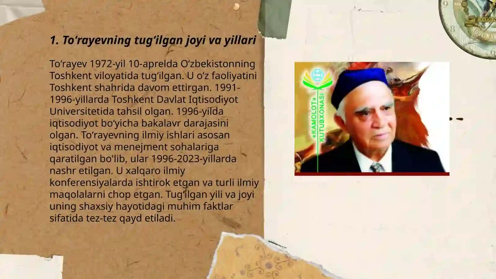 Yunus Toʻrayev hayoti va ijodi 3