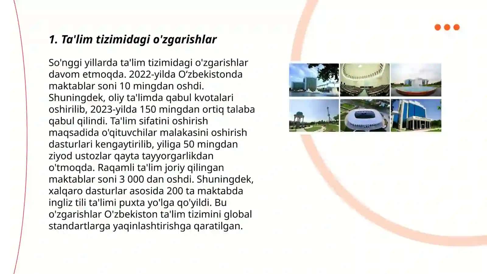Yangi O'zbekistonda amalga oshirilayotgan ma'naviy o'zgarishlar 3
