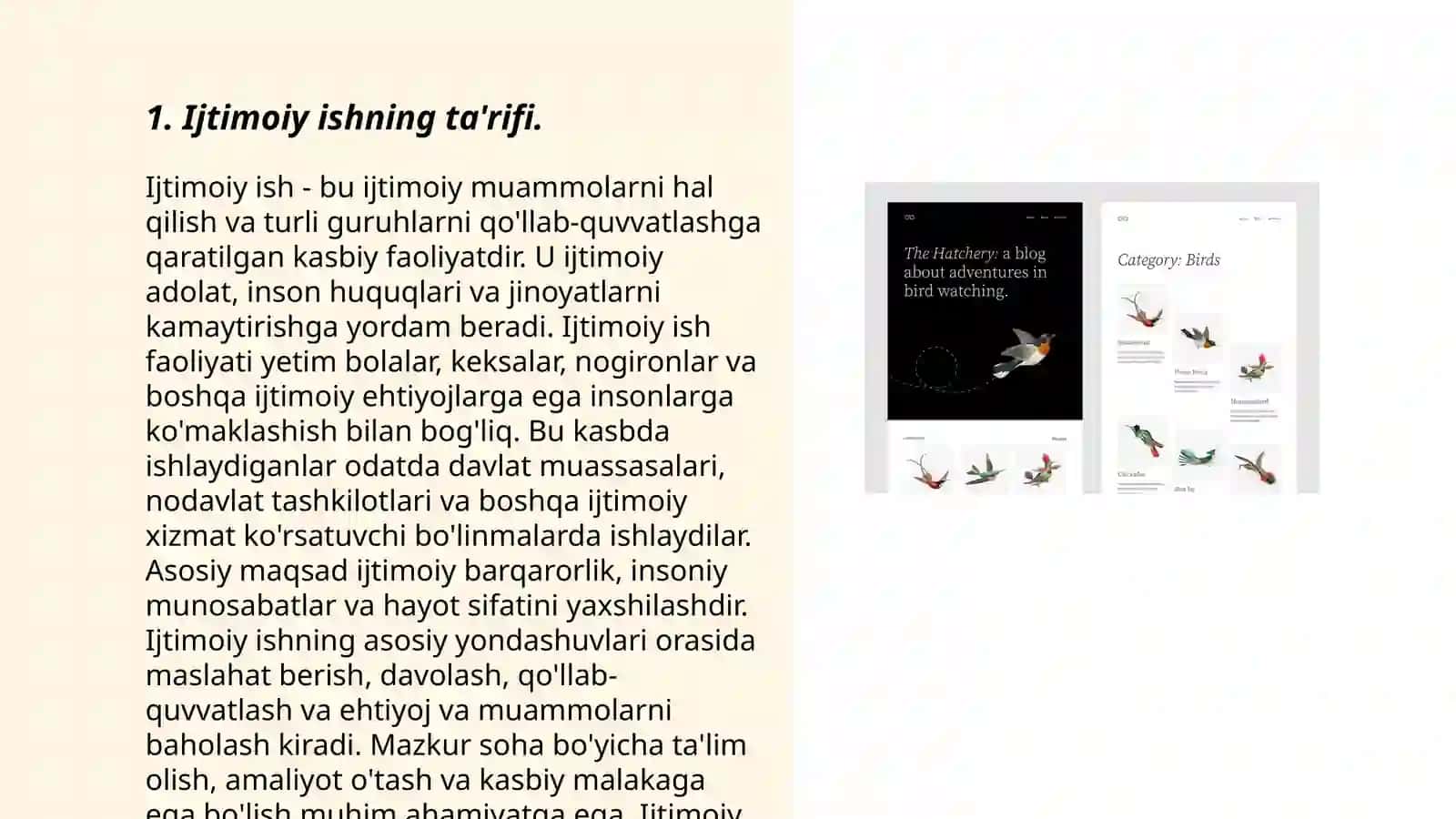 Ijtimoiy ishning mohiyati va oʻziga xos xususiyatlari 3