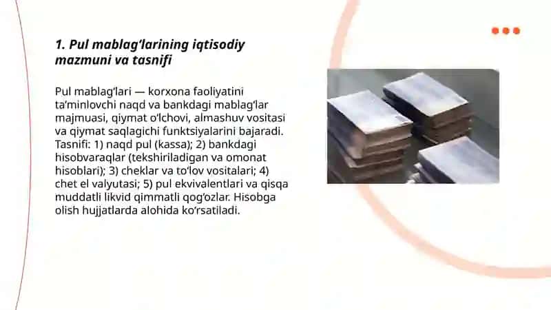 Pul mavzulari va hisob-kitoblari 3