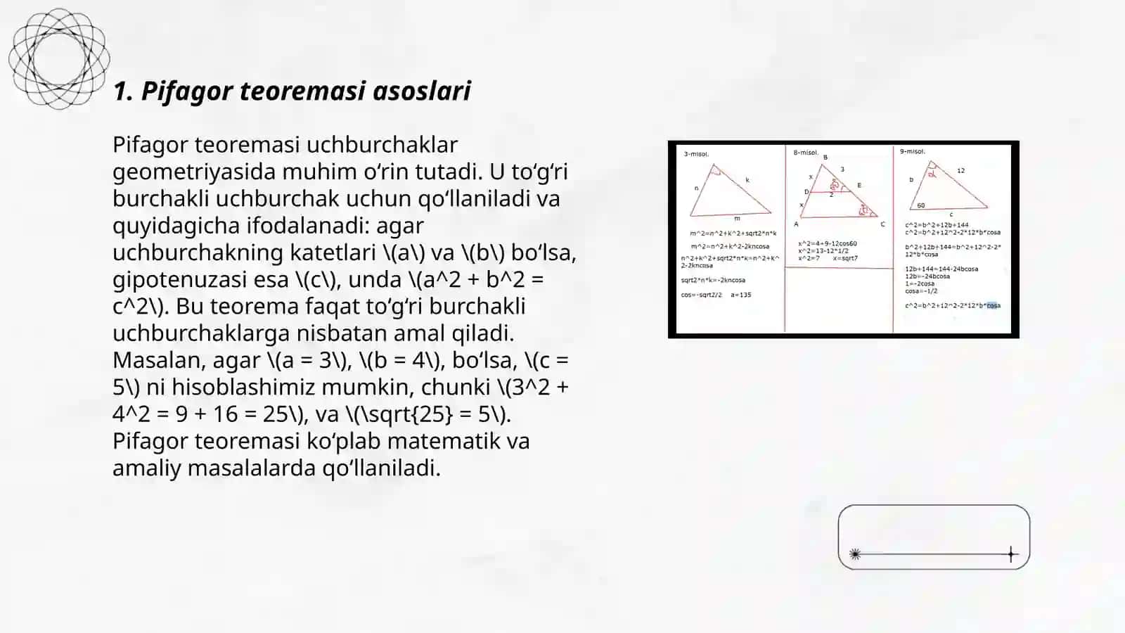 Pifagor teoremasi 3