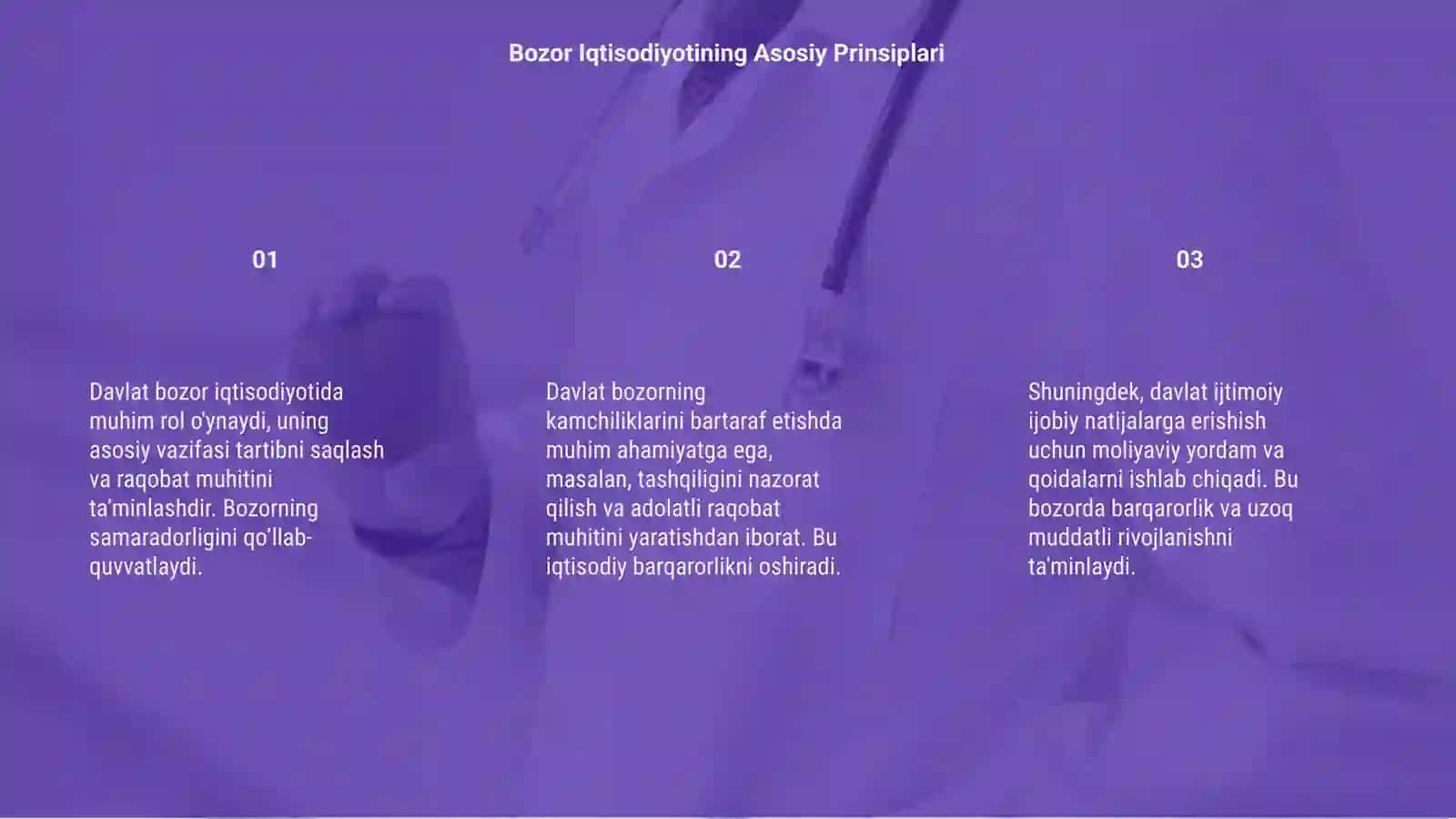 Bozor iqtisodiyotini tartibga solishda davlatning roli 3
