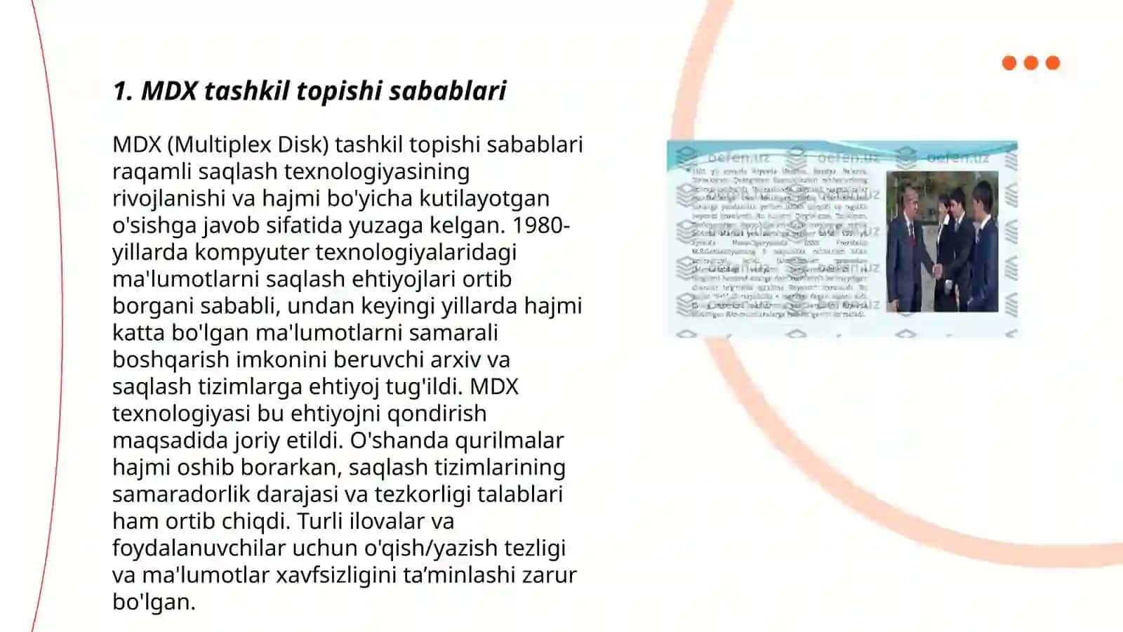 Mustaqil davlatlar xamkorligining (MDX) tashkil topishi va unga O‘zbekistonning a’zo bo‘lib kirishi 3