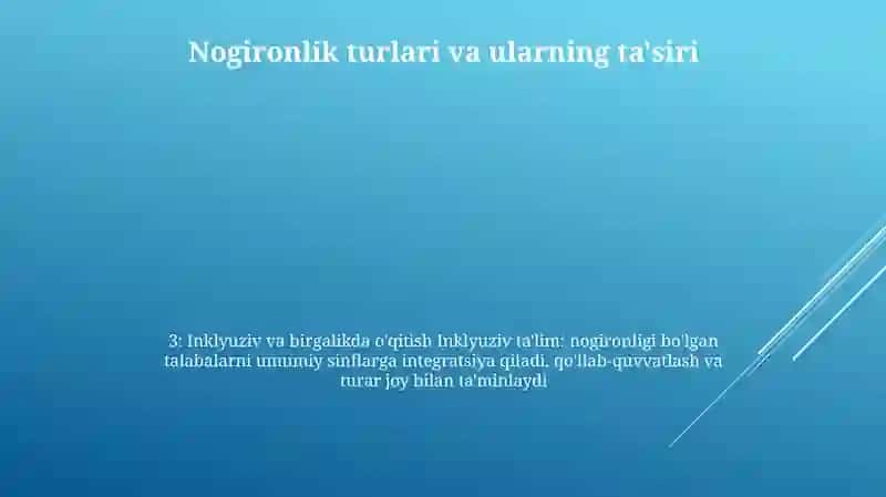 Inklyuziv Va Birgalikda O'Qitish:Ularni Asosiy Farqlarini Asoslash 3