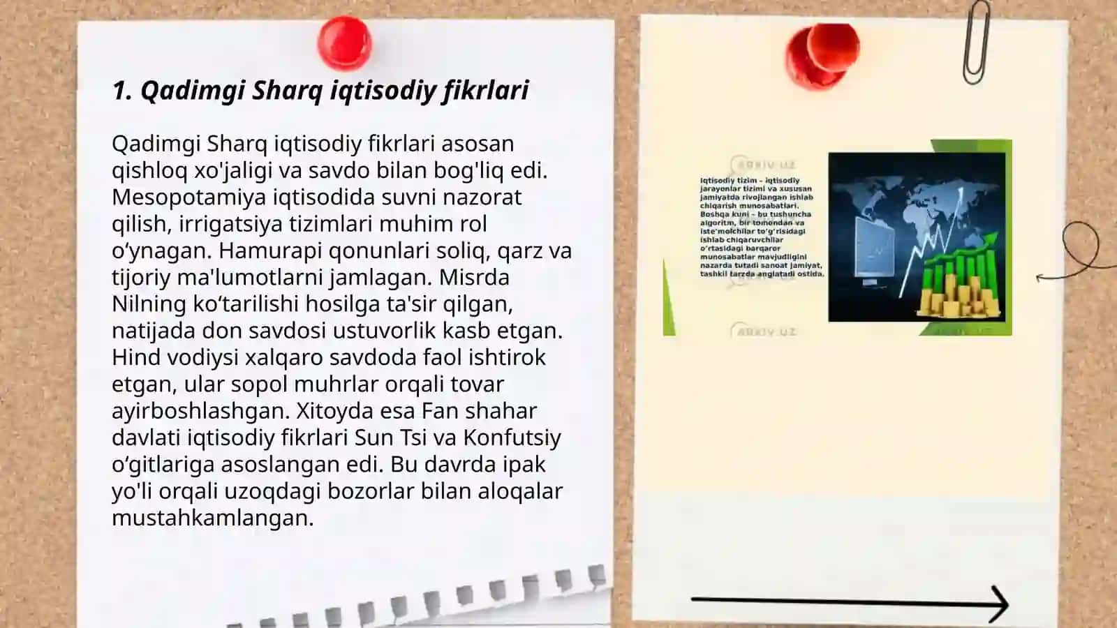 Iqtisodiy fikrlar rivojlanishining tarixiy bosqichlari 3