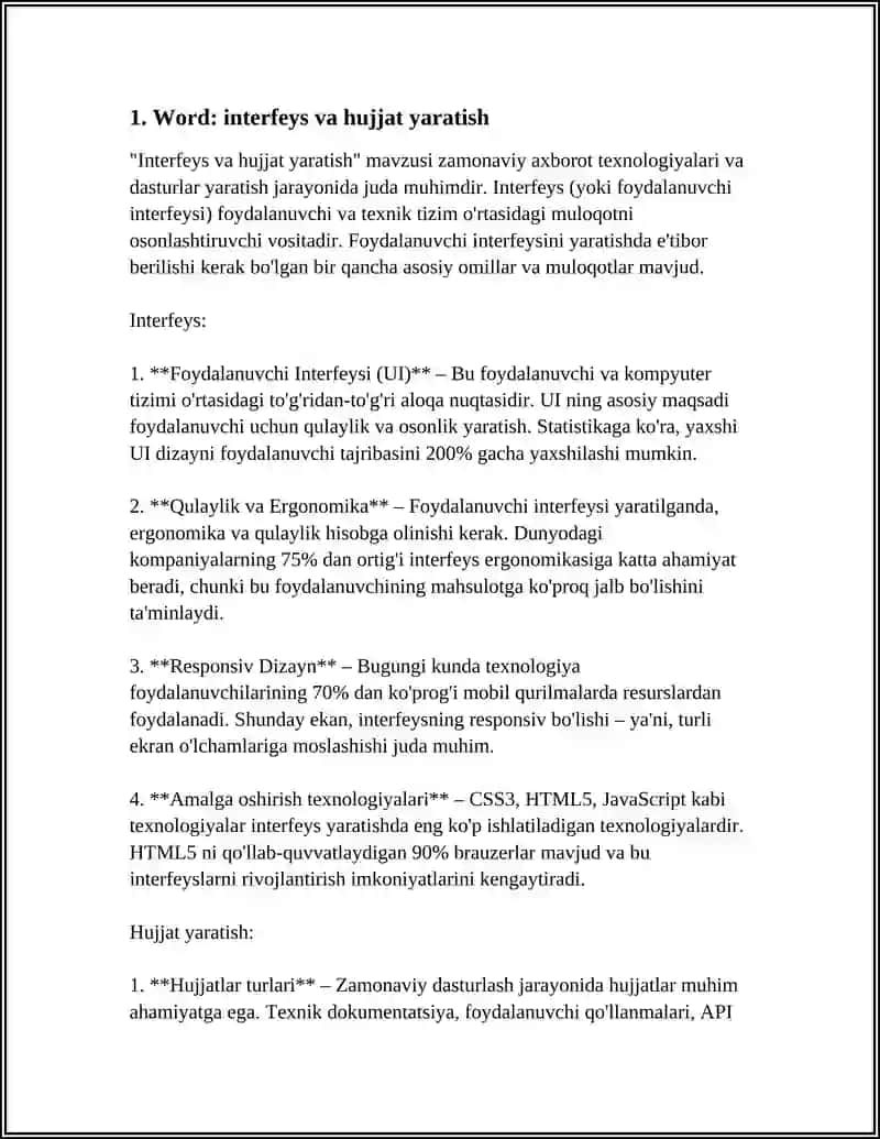 OFIS DASTURLARI:WORD,EXEL,POWERPOINT 3