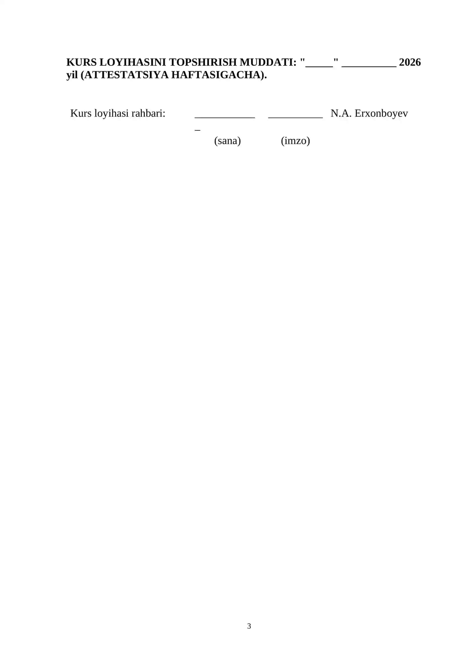 Xavfli ishlab chiqarish korxonalarida fuqaro muhofazasi talablarini o'rganish kurs loyiha 3