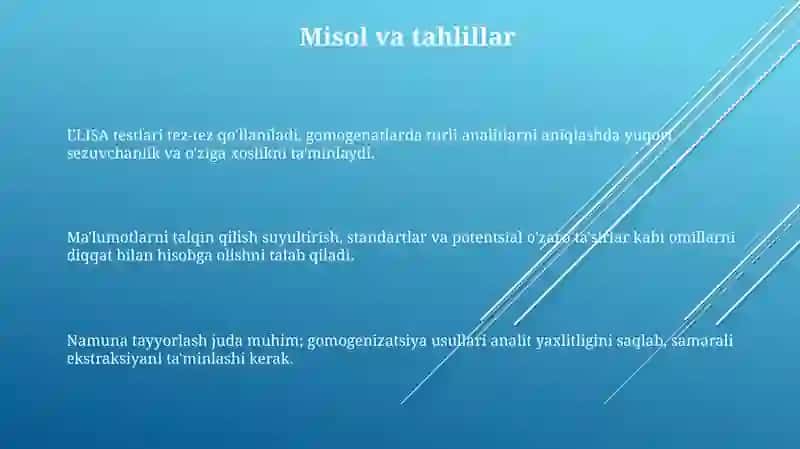 Immunoenzim taxlilining gomogen usuli 3