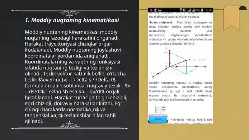 Moddiy nuqtalar sistemasining dinamikasi 3