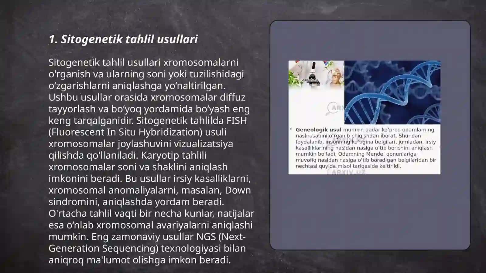 Sitogenetik Tahlil Usullari 3
